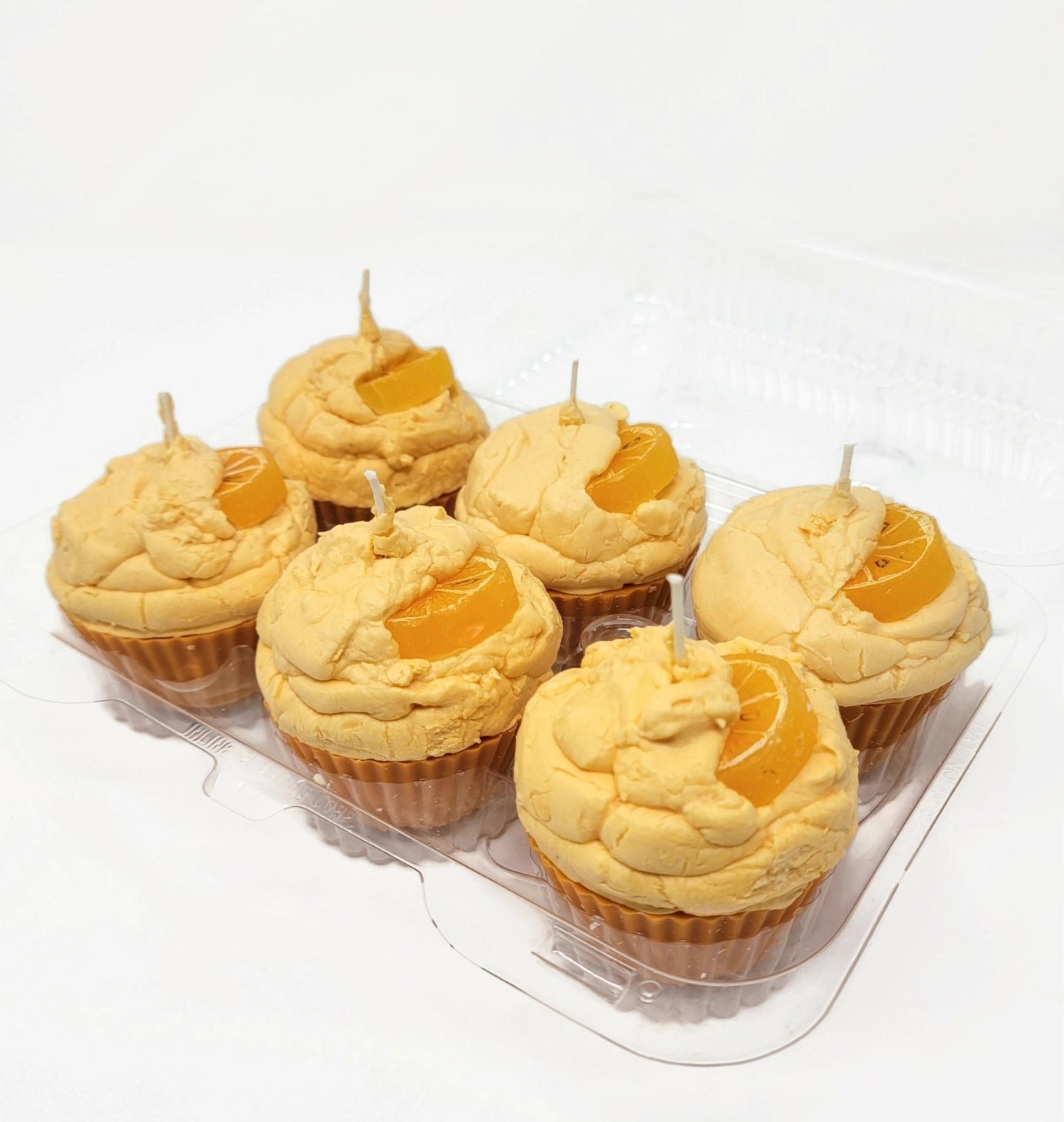 PreOrder Dreamsicle Cupcake Candle - 1 Candle