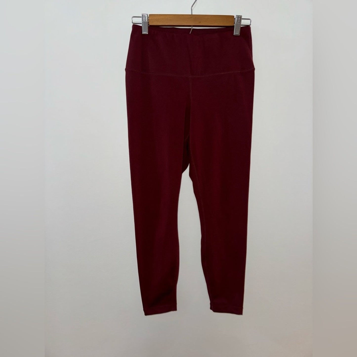Pre-Owned MD Yogalicious Lux Red High Rise Leggings