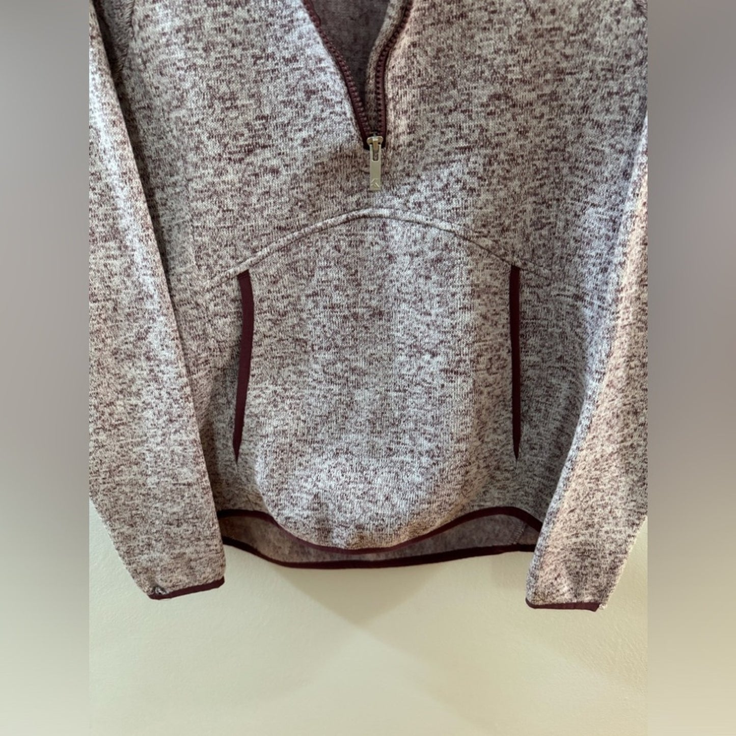 Pre-Owned MD Kyodan Outdoor Maroon Quarter Zip Jacket