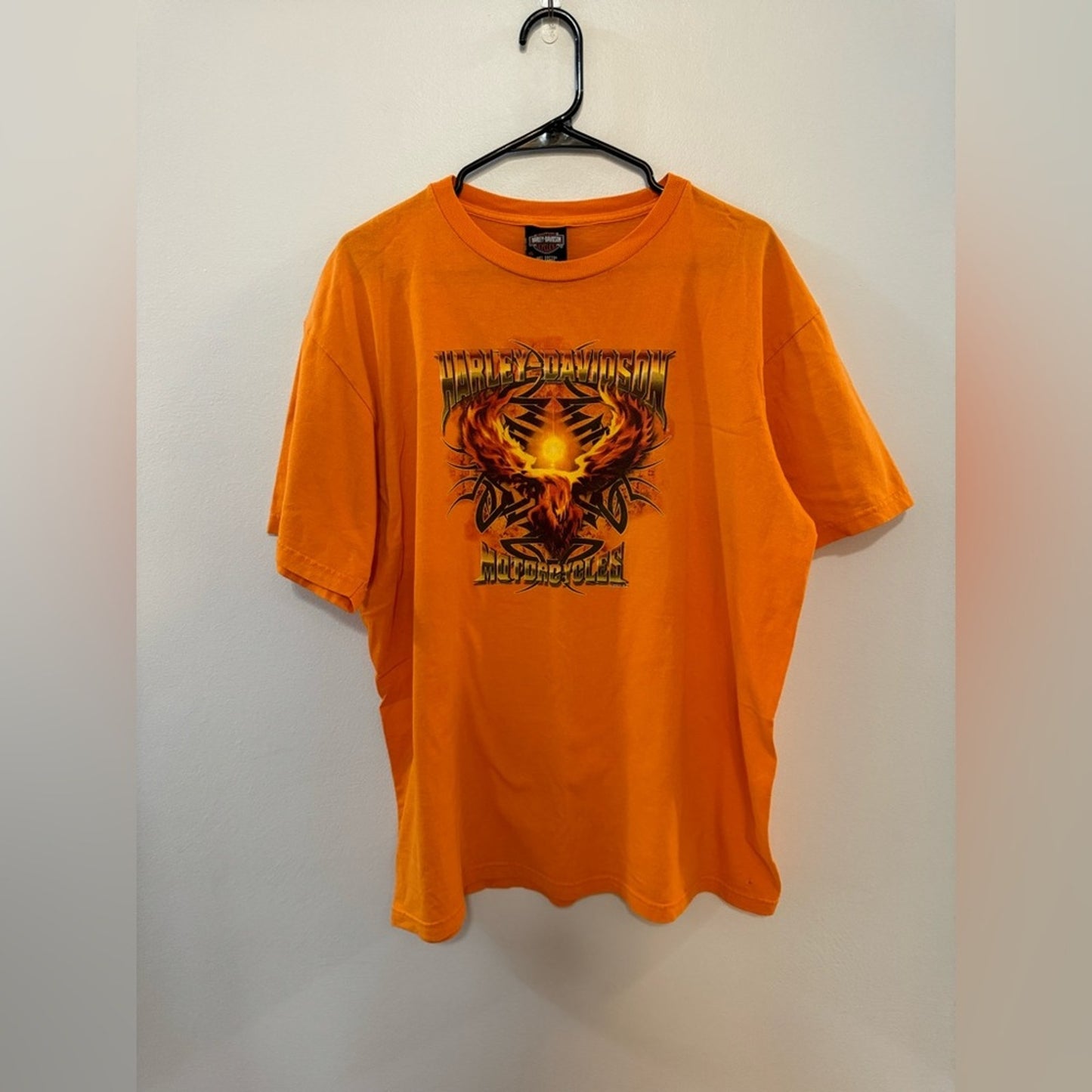 Pre-Owned XL Harley Davidson Vintage Orange Virginia Beach VA 2005 T-Shirt
