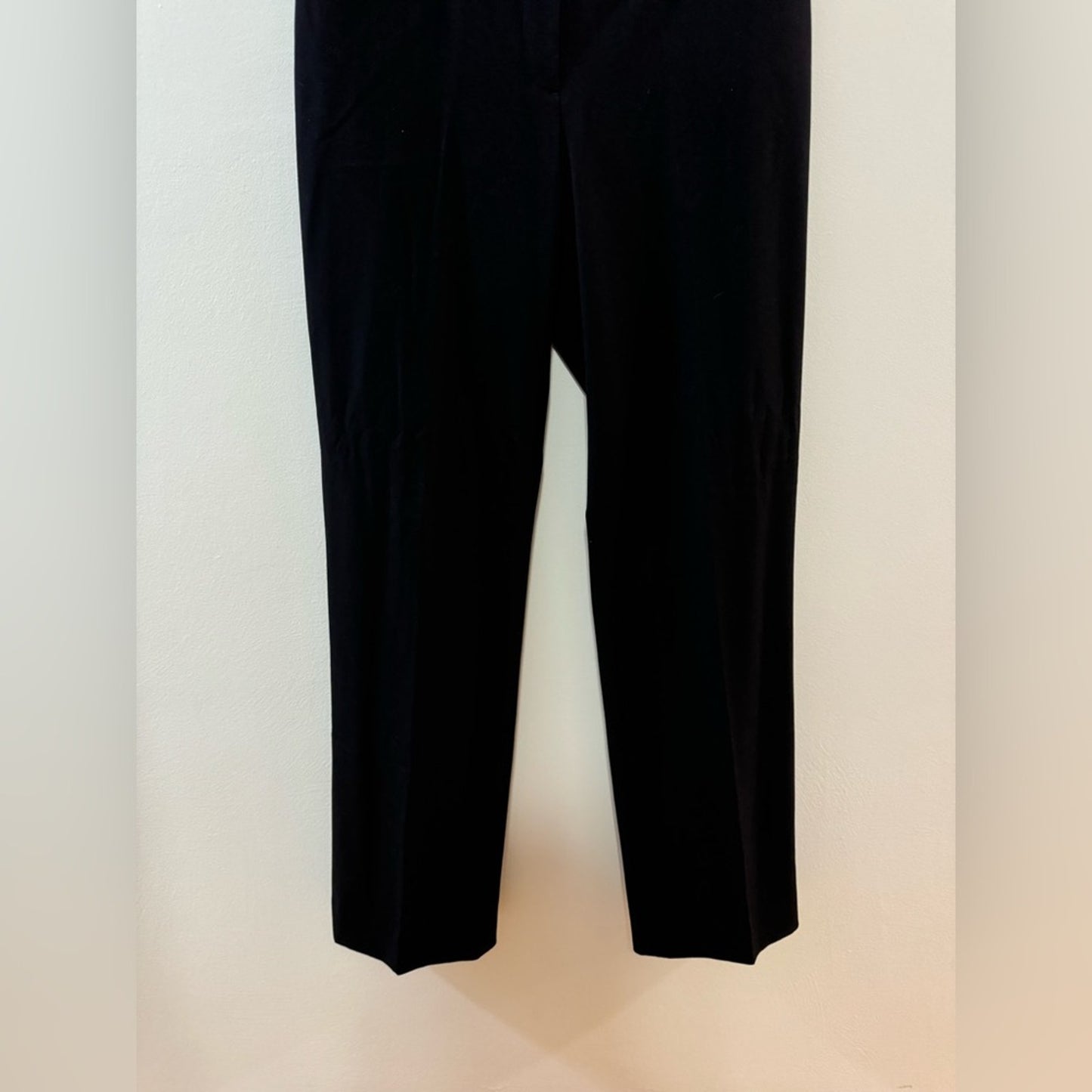 Pre-Owned Size 8 Regular Liz Claiborne Black Audra Classic Dress Pants