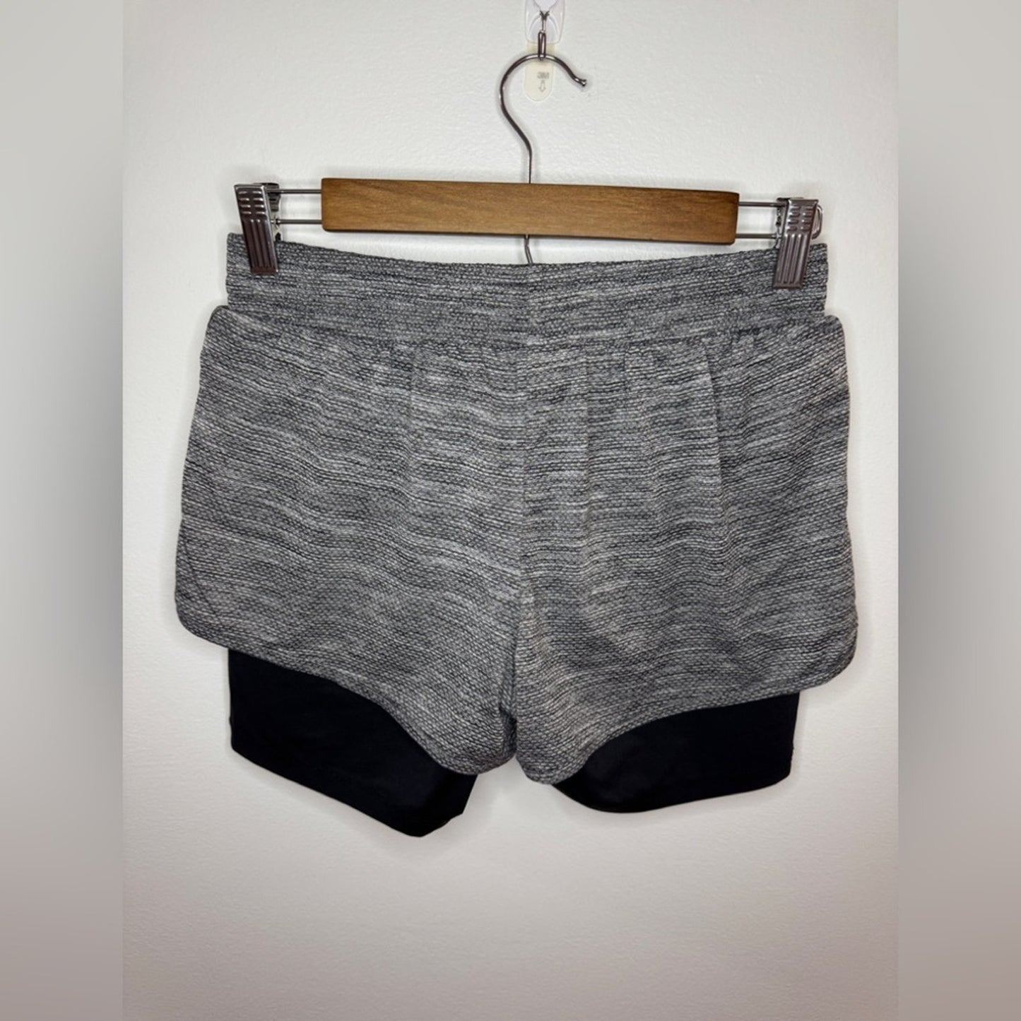 Pre-Owned MD Champion Grey Athletic Lined Shorts