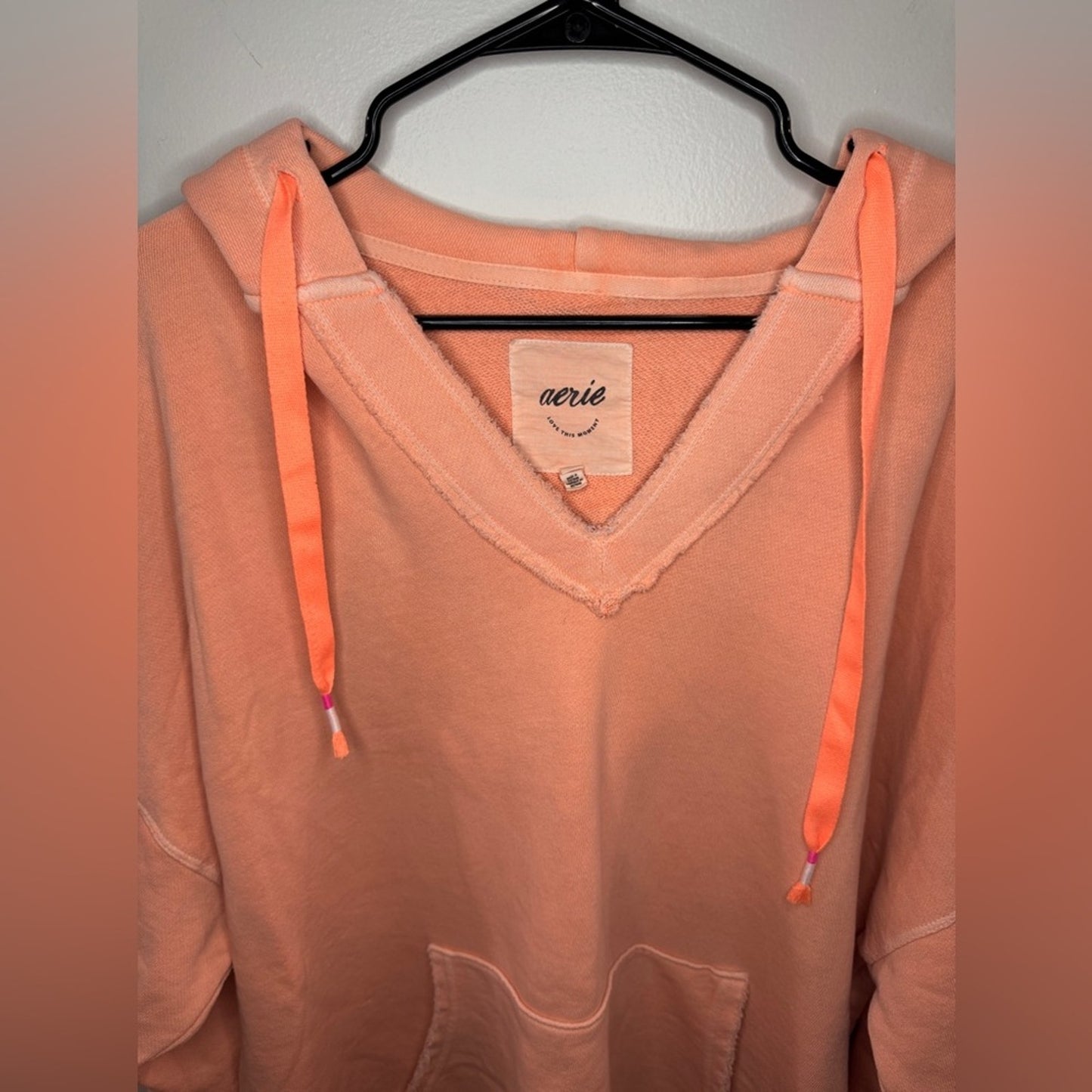 Pre-Owned MD Aerie Peach Oversized Hoodie