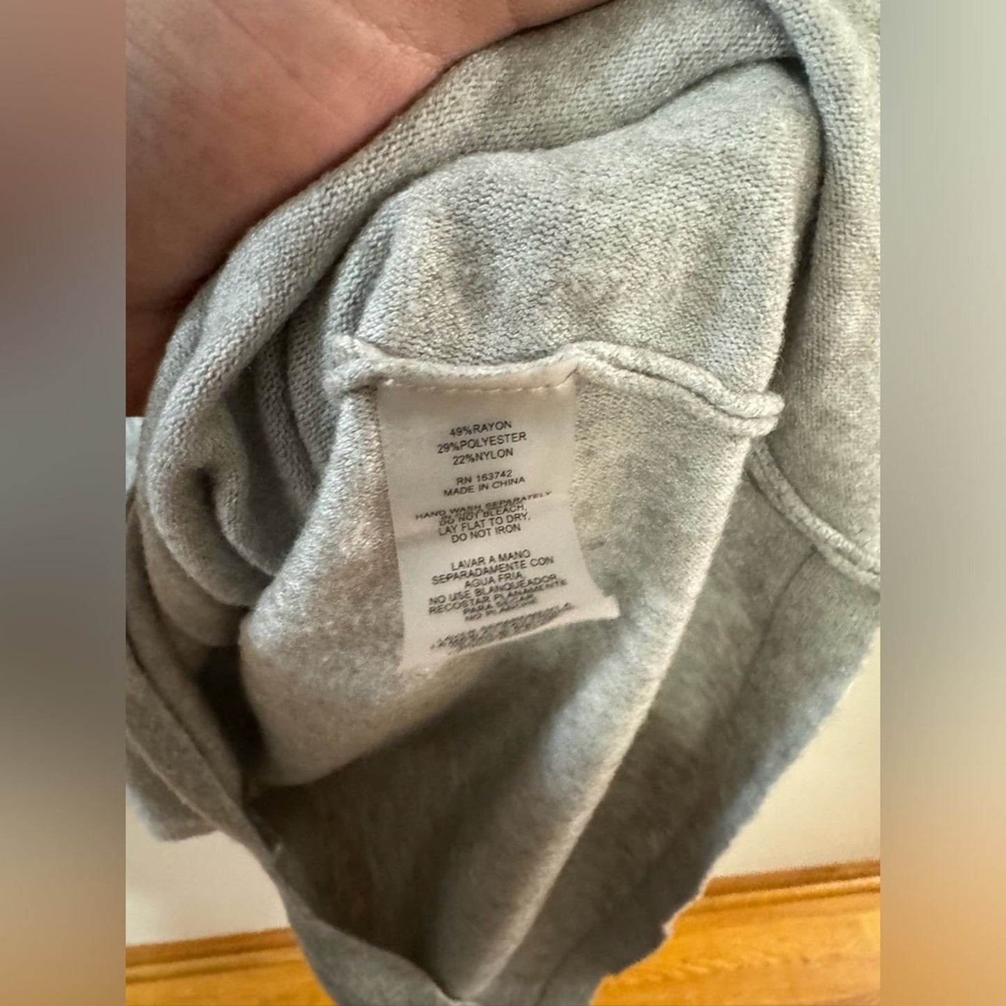 Pre-Owned MD Aaeda Grey Hooded Sweater