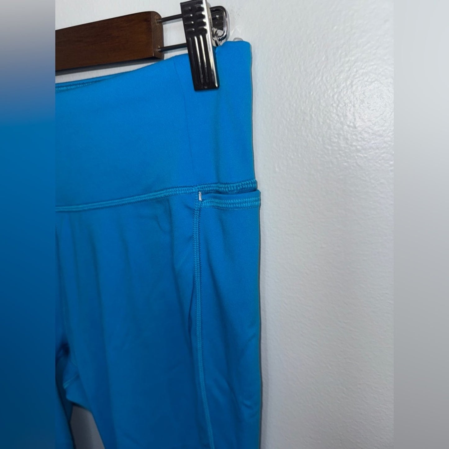 Pre-Owned MD CALIA Blue Athletic Leggings