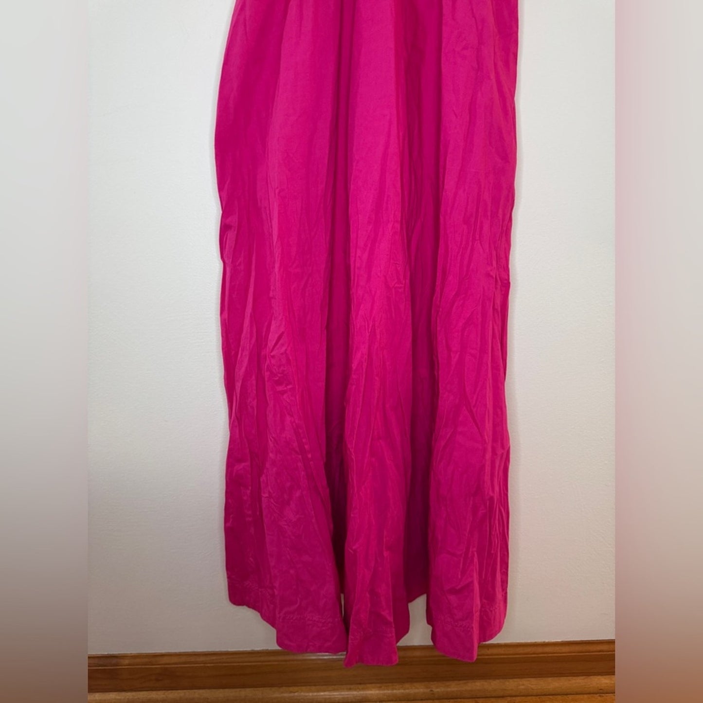 Pre-Owned MD Zara Pink Long Spaghetti Strap Dress