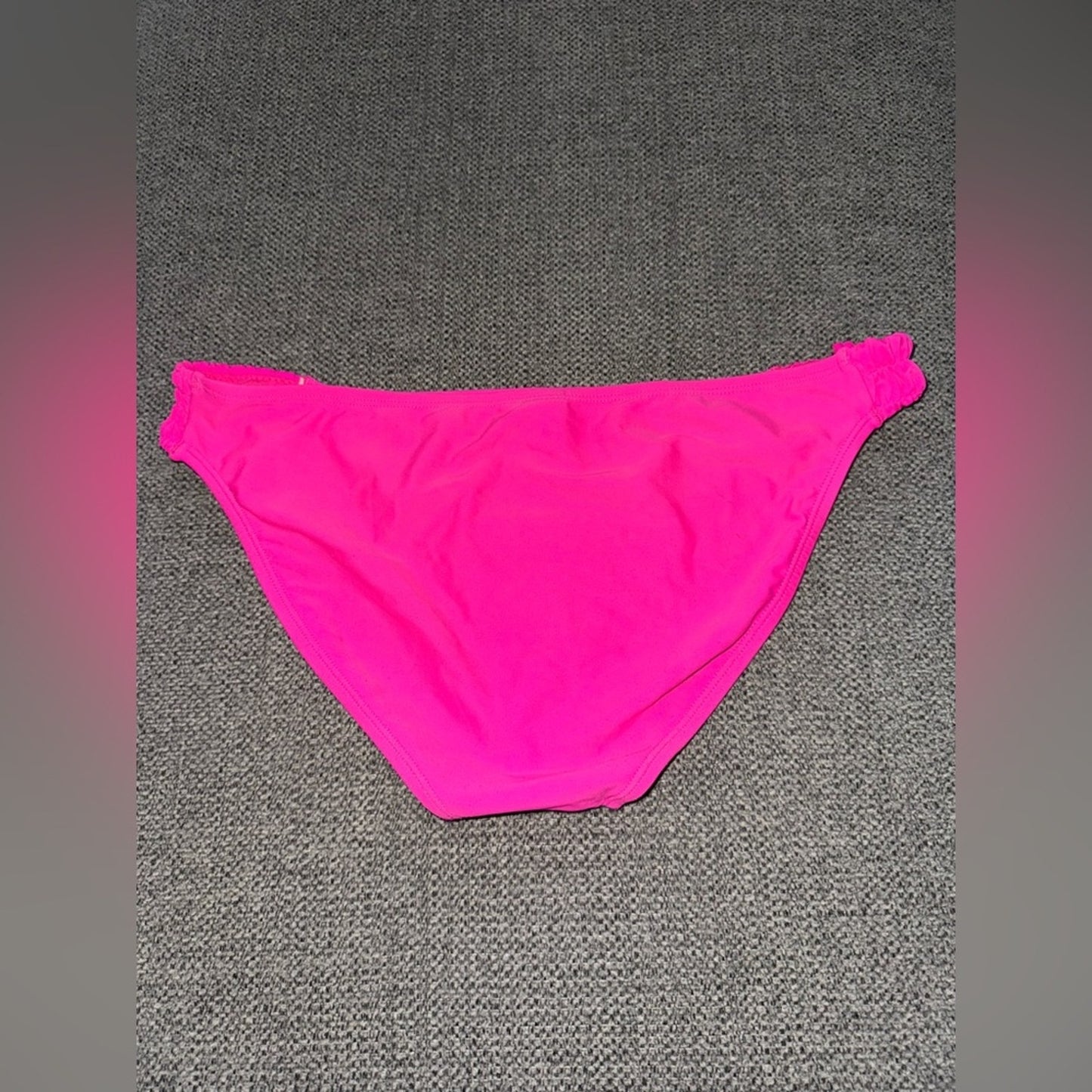 Pre-Owned LG Arizona Jean Co Pink Scrunch Bikini Bottom