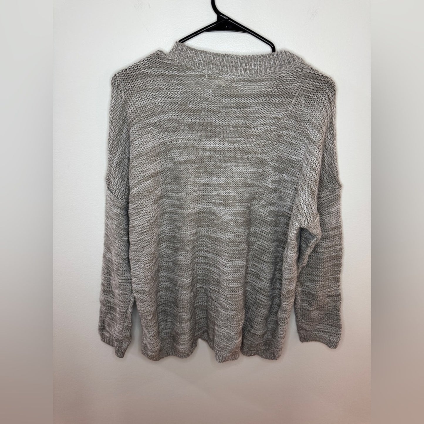Pre-Owned MD No Comment Knitted Split Sweater