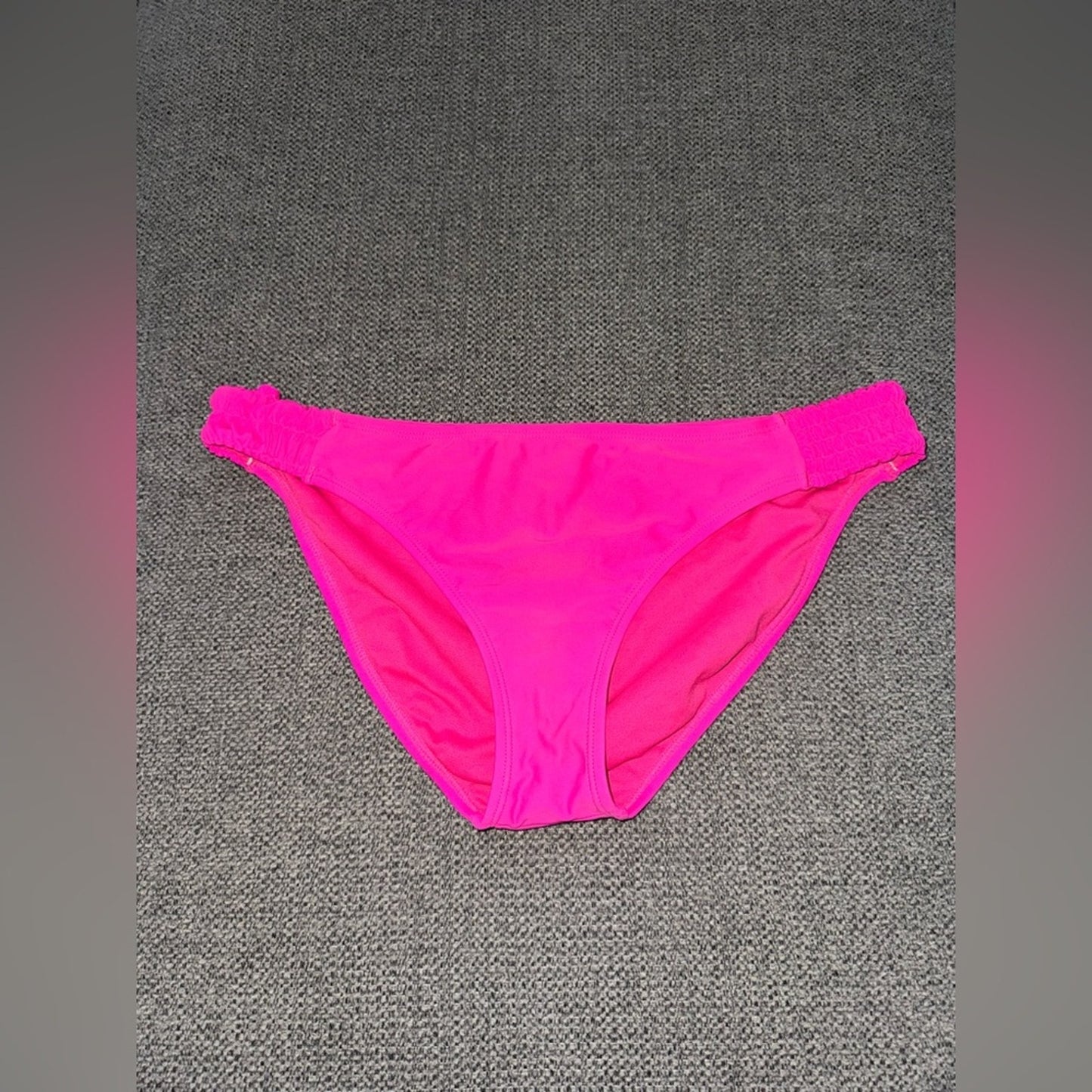Pre-Owned LG Arizona Jean Co Pink Scrunch Bikini Bottom