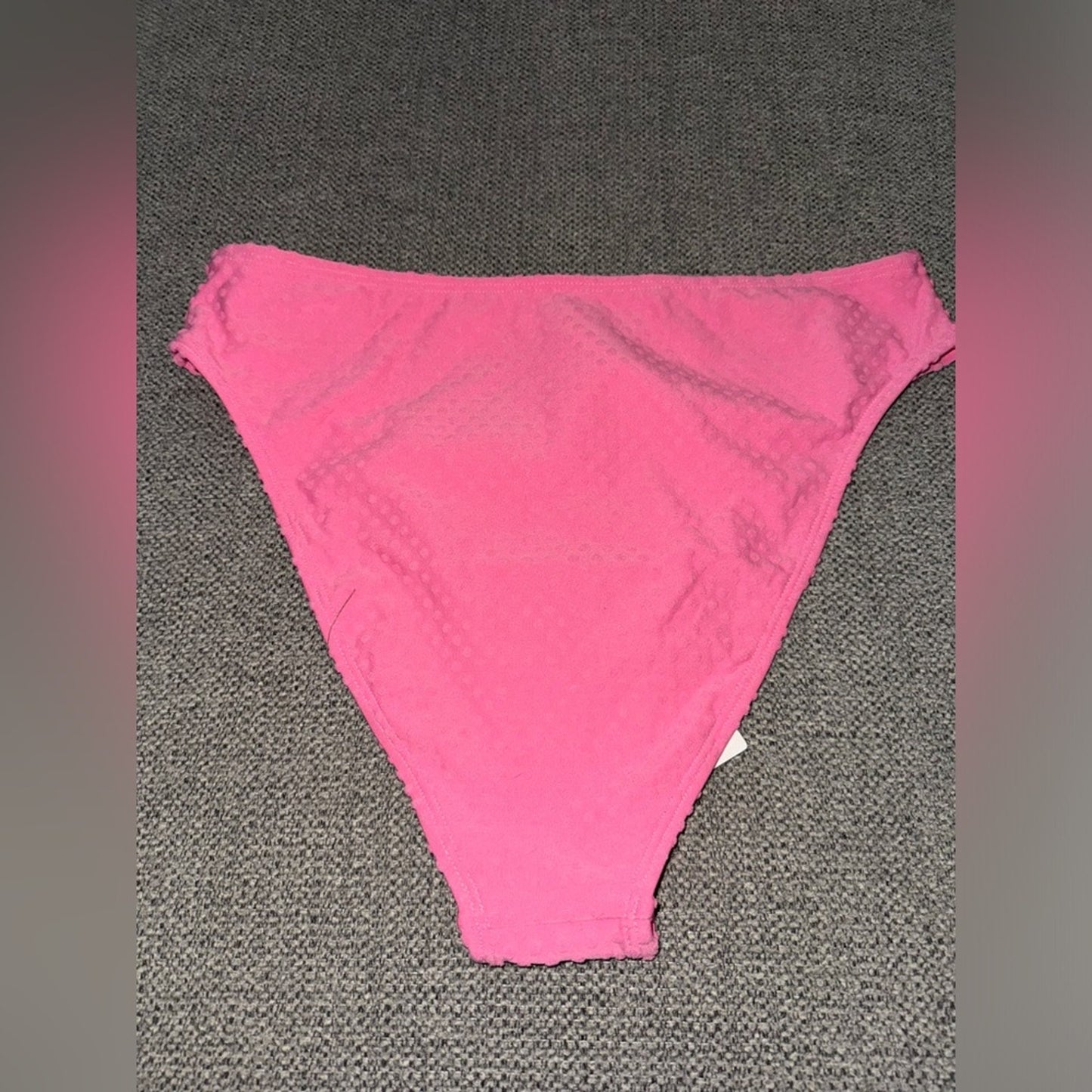 NWT LG Cupshe Pink Dot Bikini Bottom