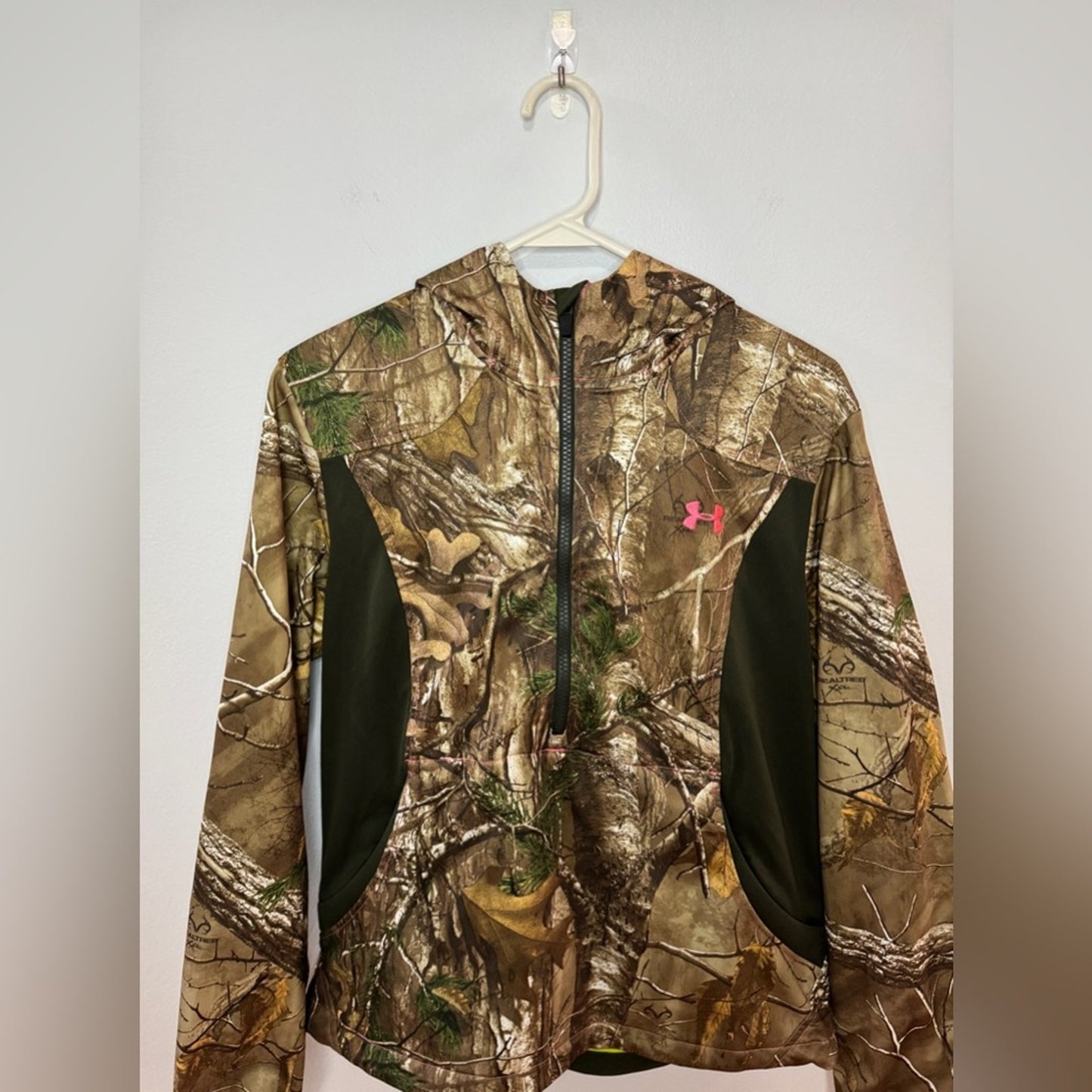 Pre-Owned MD Under Armour Real Tree Camo Half Zip Jacket