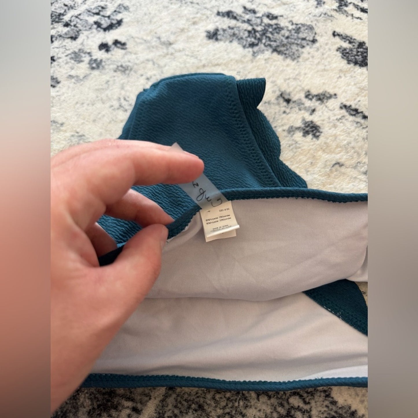 Pre-Owned LG Cupshe Teal Bikini Bottom
