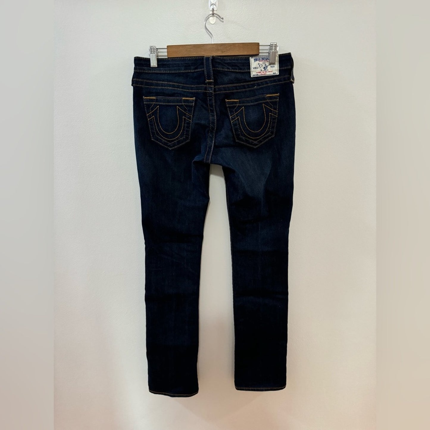 Pre-Owned W28xL33 True Religion Dark Blue Straight Jeans