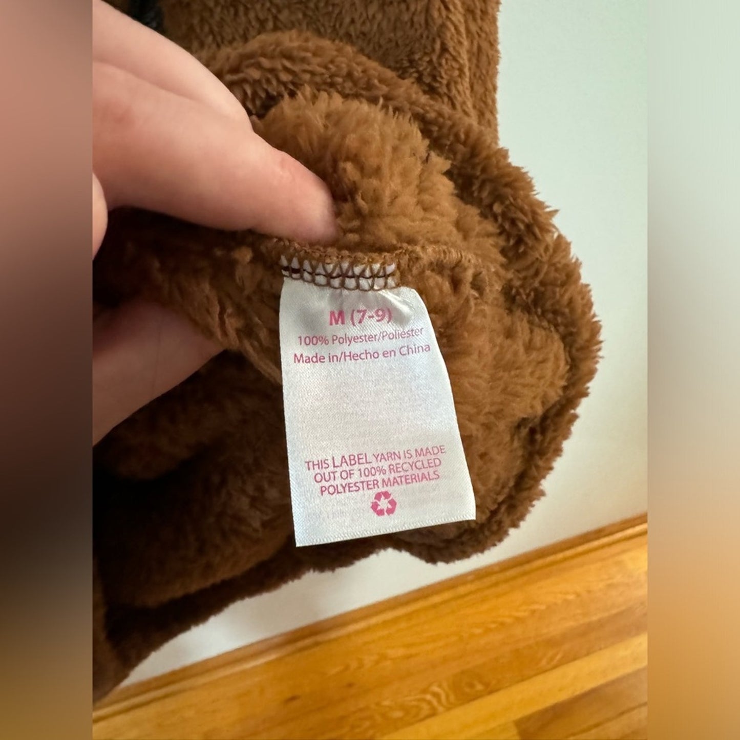 Used MD No Boundaries Brown Fleece Jacket