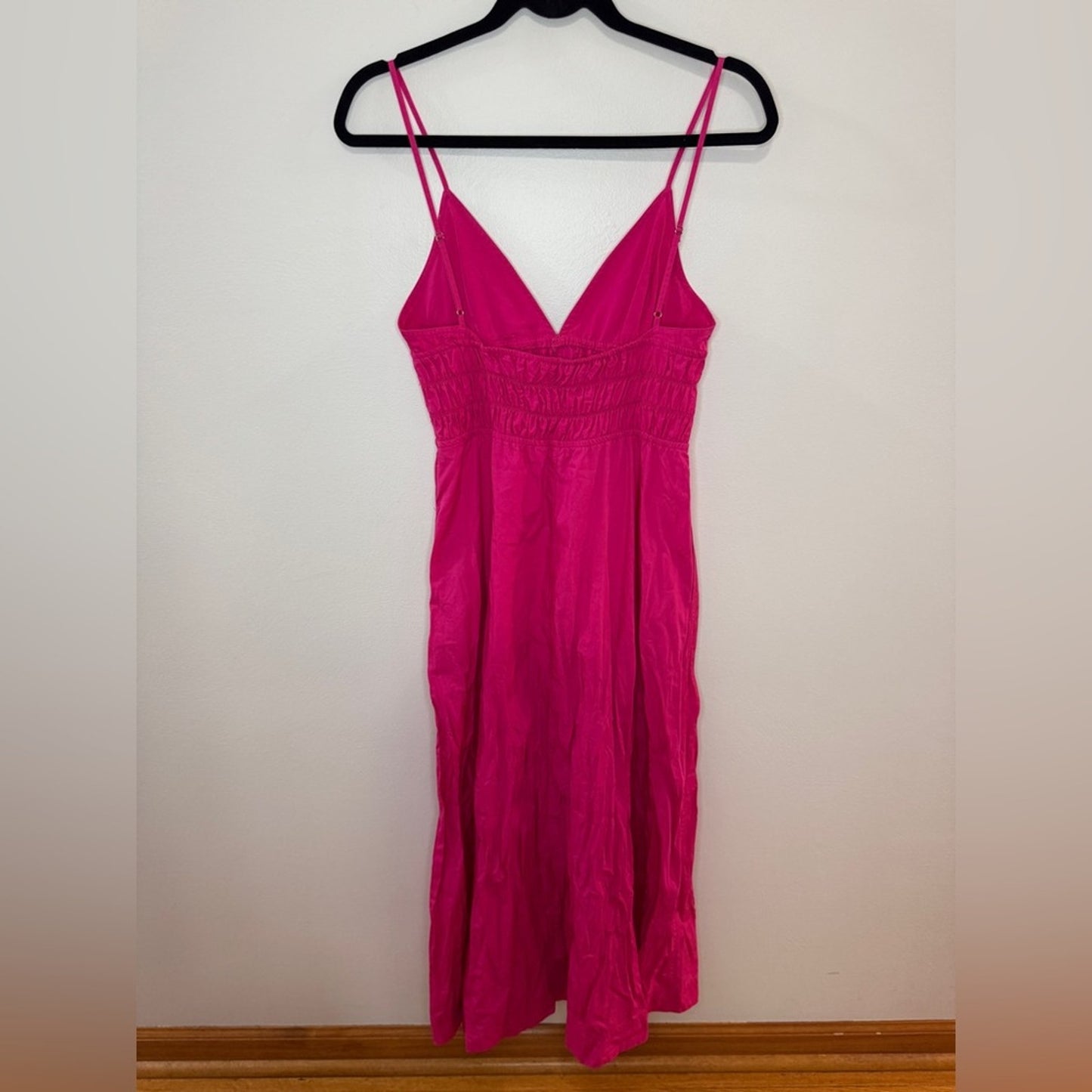 Pre-Owned MD Zara Pink Long Spaghetti Strap Dress