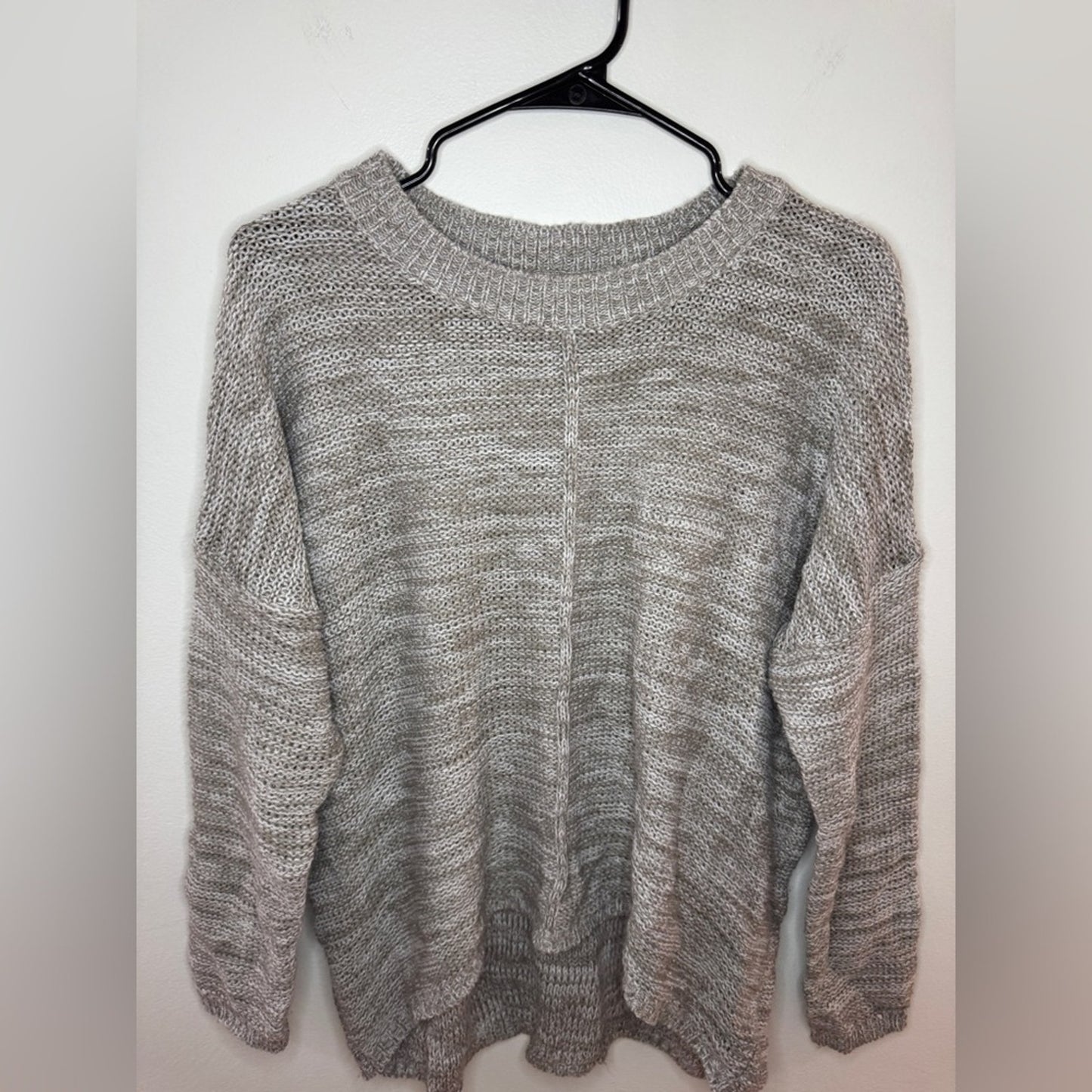 Pre-Owned MD No Comment Knitted Split Sweater