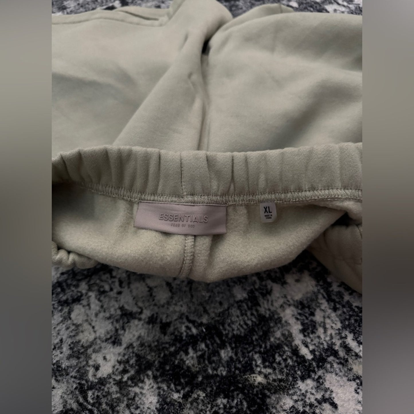 Pre-Owned XL Fear of God Essentials Seafoam Sweatshorts