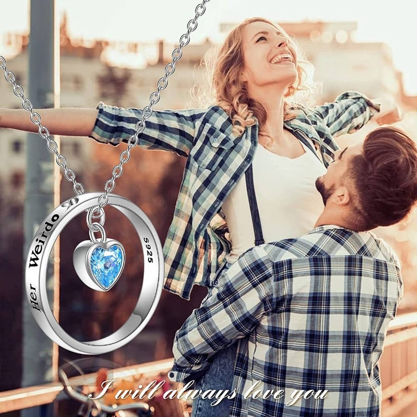 YFN Matching Necklaces for Couples Gifts for Boyfriend and Girlfriend