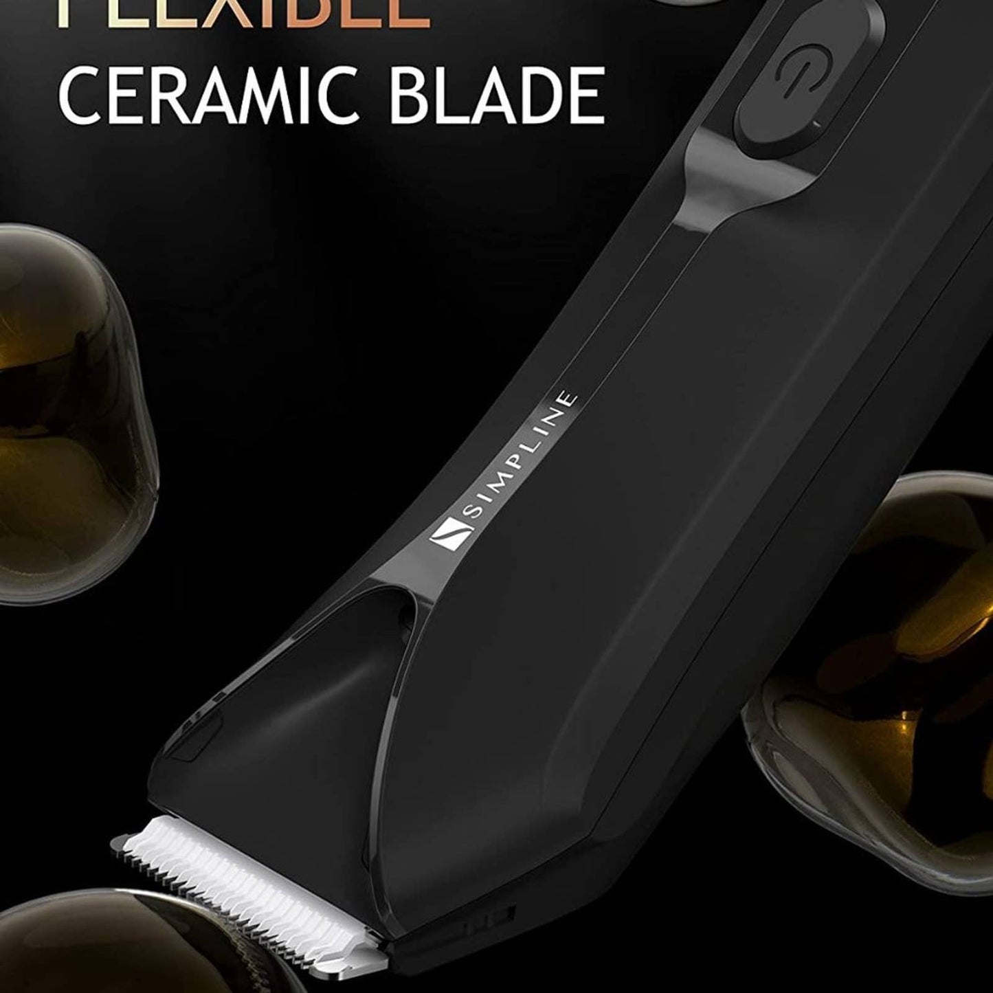 Body Hair Trimmer for Men with Led Light, Waterproof