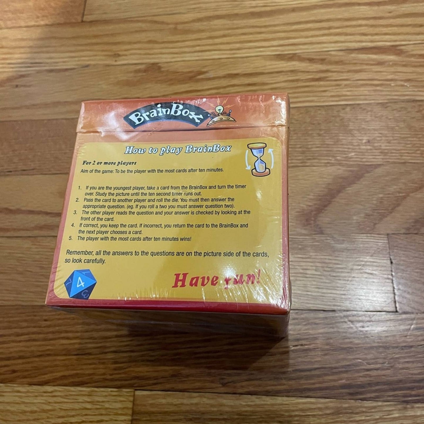 NWT BrainBox Animal Card Game