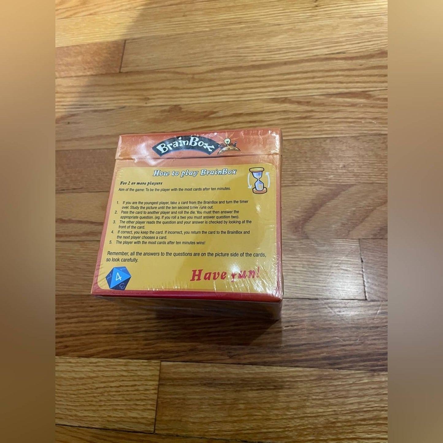NWT BrainBox Animal Card Game