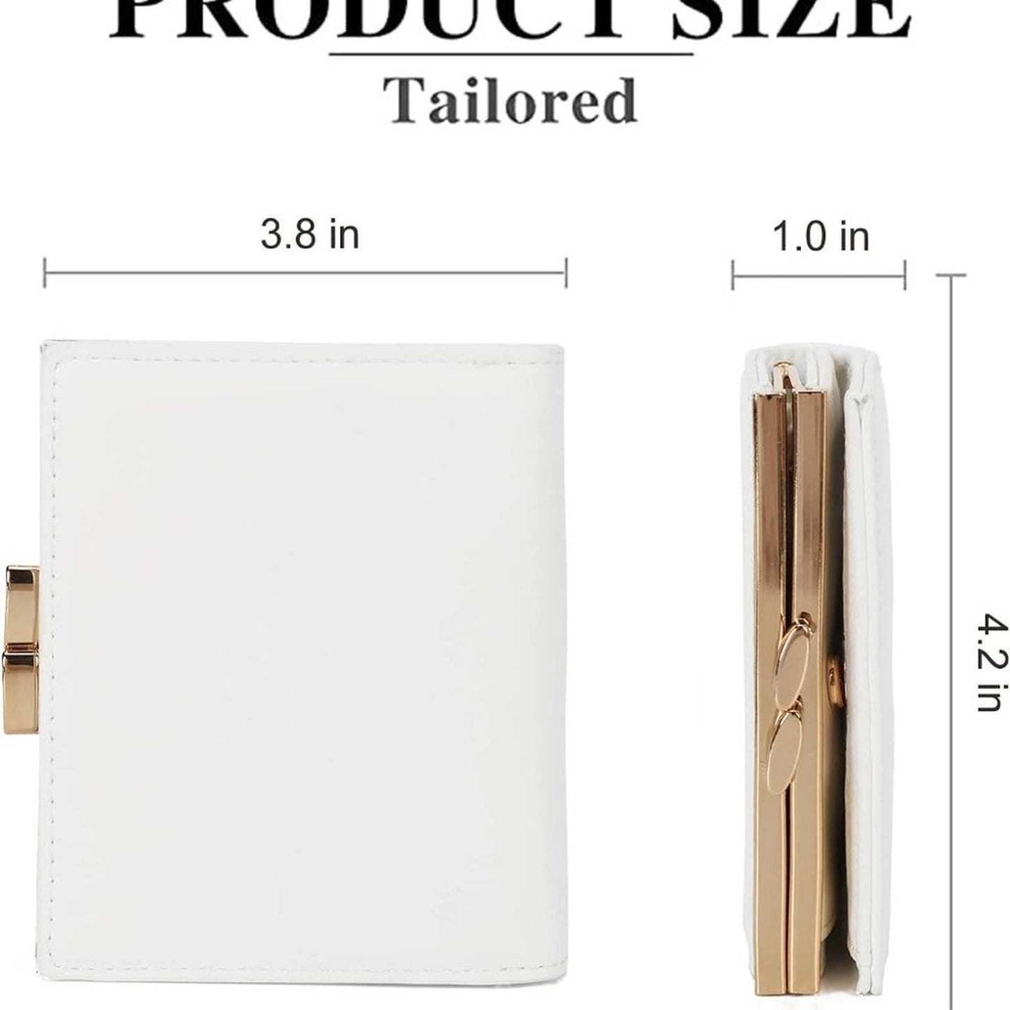 GLITZALL Small Wallet for Women Bifold Credit Card Holder RFID Blocking Wallet