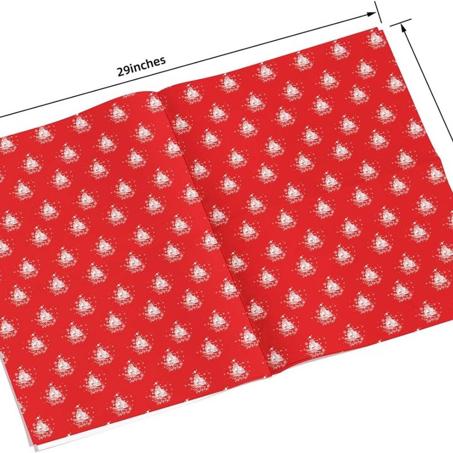Ulmasinn Christmas Wrapping Paper for Kids Girls Boys,Pink Red Green