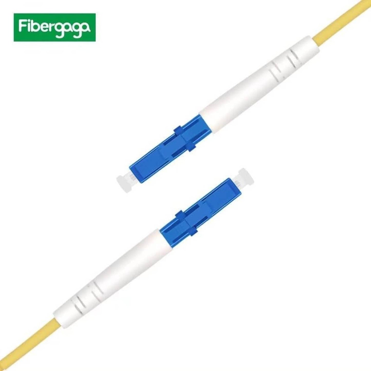 Fibergaga-2m(7ft) OS2 LC/UPC to LC/UPC Fiber Patch Cable, Simplex Single