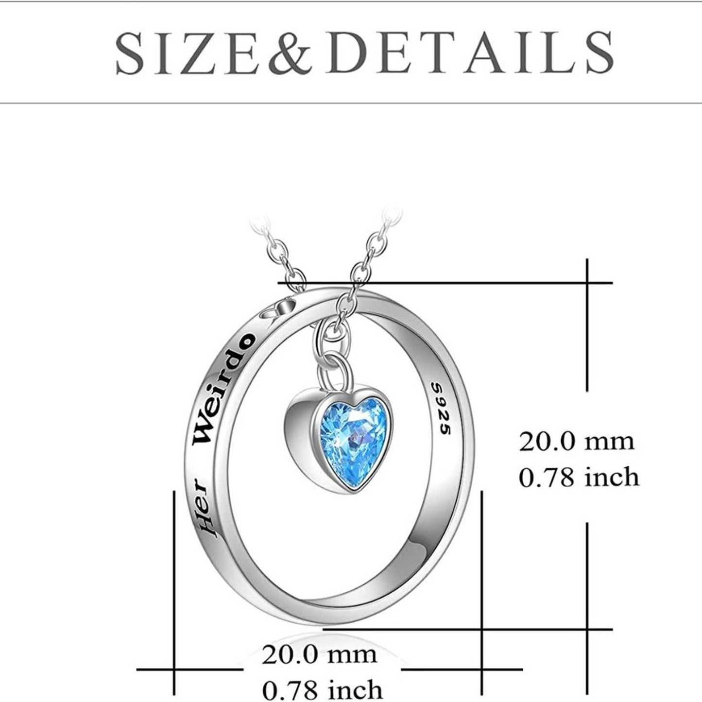 YFN Matching Necklaces for Couples Gifts for Boyfriend and Girlfriend
