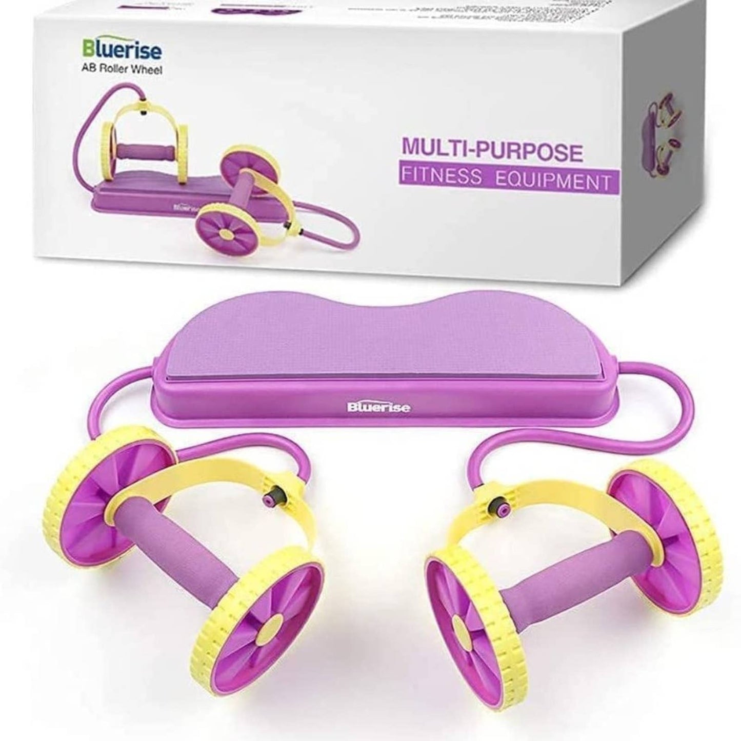 BLUERISE Ab Roller for Abs Workout Multifunctional Thicker No Noise Ab Roller