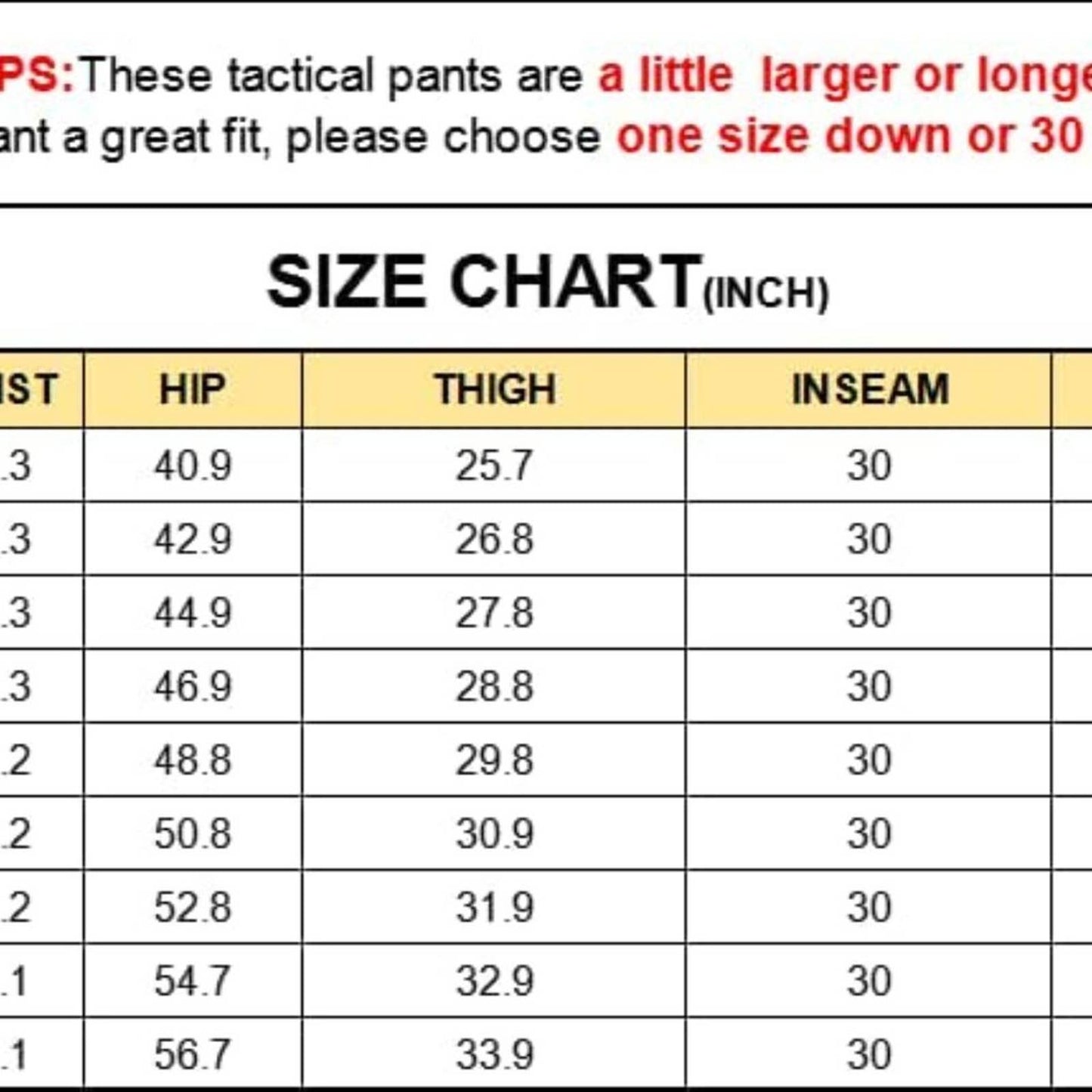 NATUVENIX Tactical Pants for Men, Water Resistant Hiking Cargo Pants 32X32