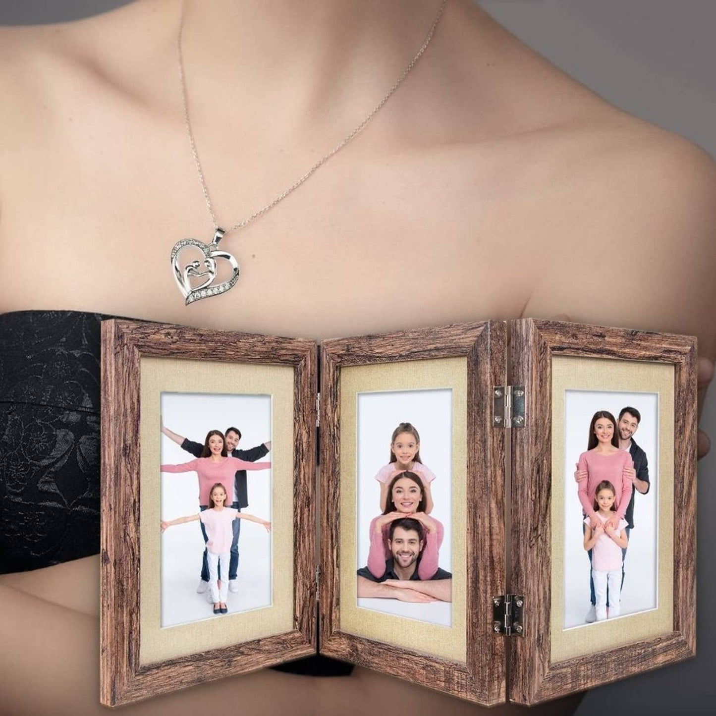 Gifts for Mom - Rustic Brown Picture Frame