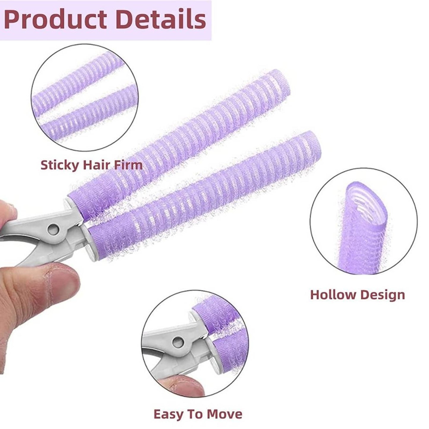 Volumizing Hair Clips, Volumizing Hair Root Clips, 2 PK PInk