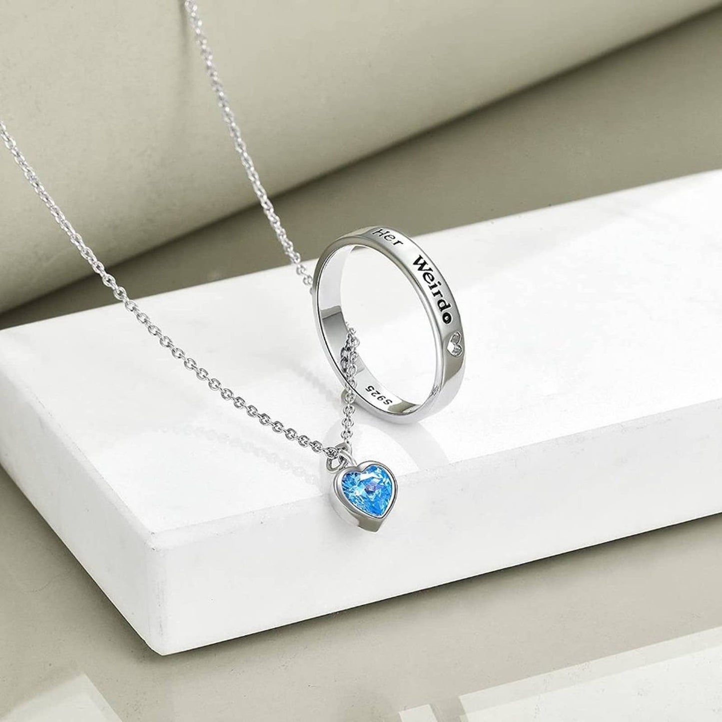YFN Matching Necklaces for Couples Gifts for Boyfriend and Girlfriend