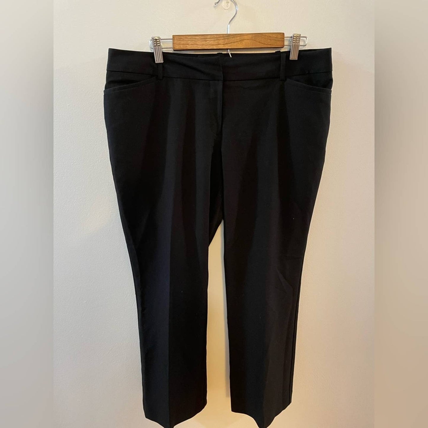 Size 14P Short Worthington Black Trousers