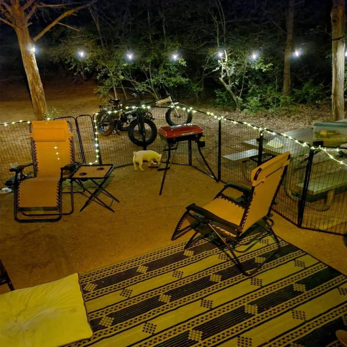 Solar Rope Light Waterproof IP65 39FT 100LEDs Outdoor LED Solar Outdoor