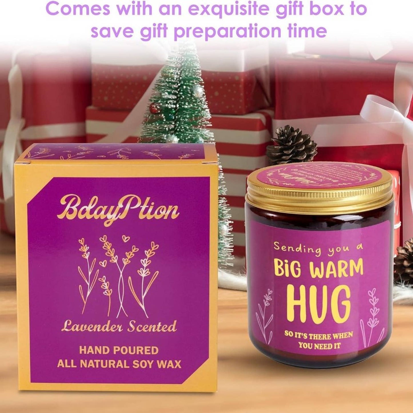 BdayPtion Thinking of You Gifts for Women, Feel Better Get Well Relaxing