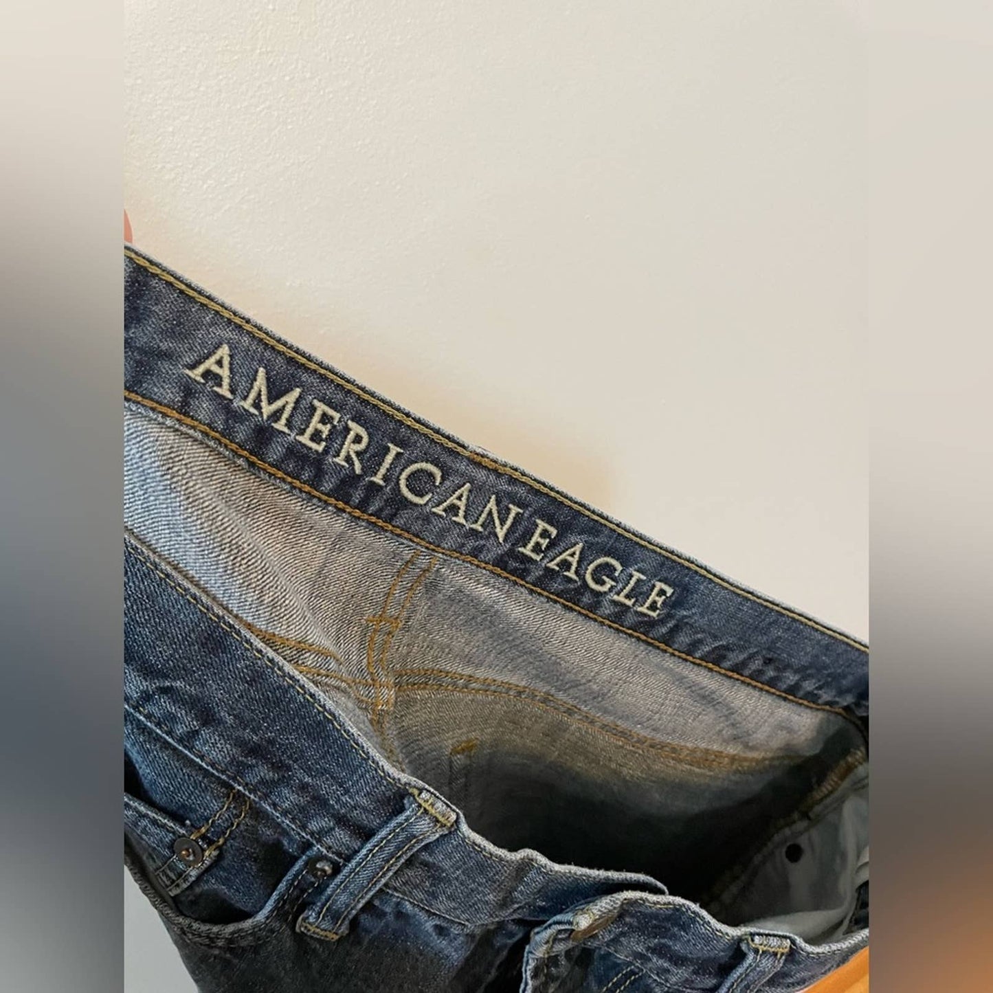 Size 34/32 American Eagle AE Dark Blue Jeans