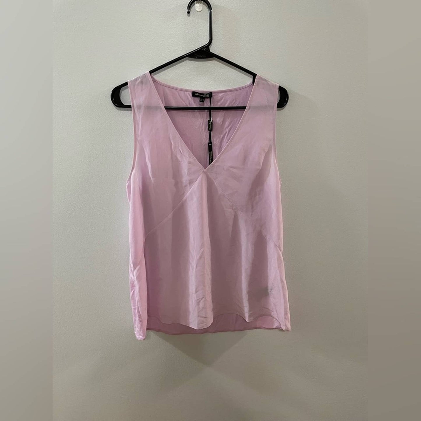 NWT MD Purple Massimo Dutti Silk Tank Top