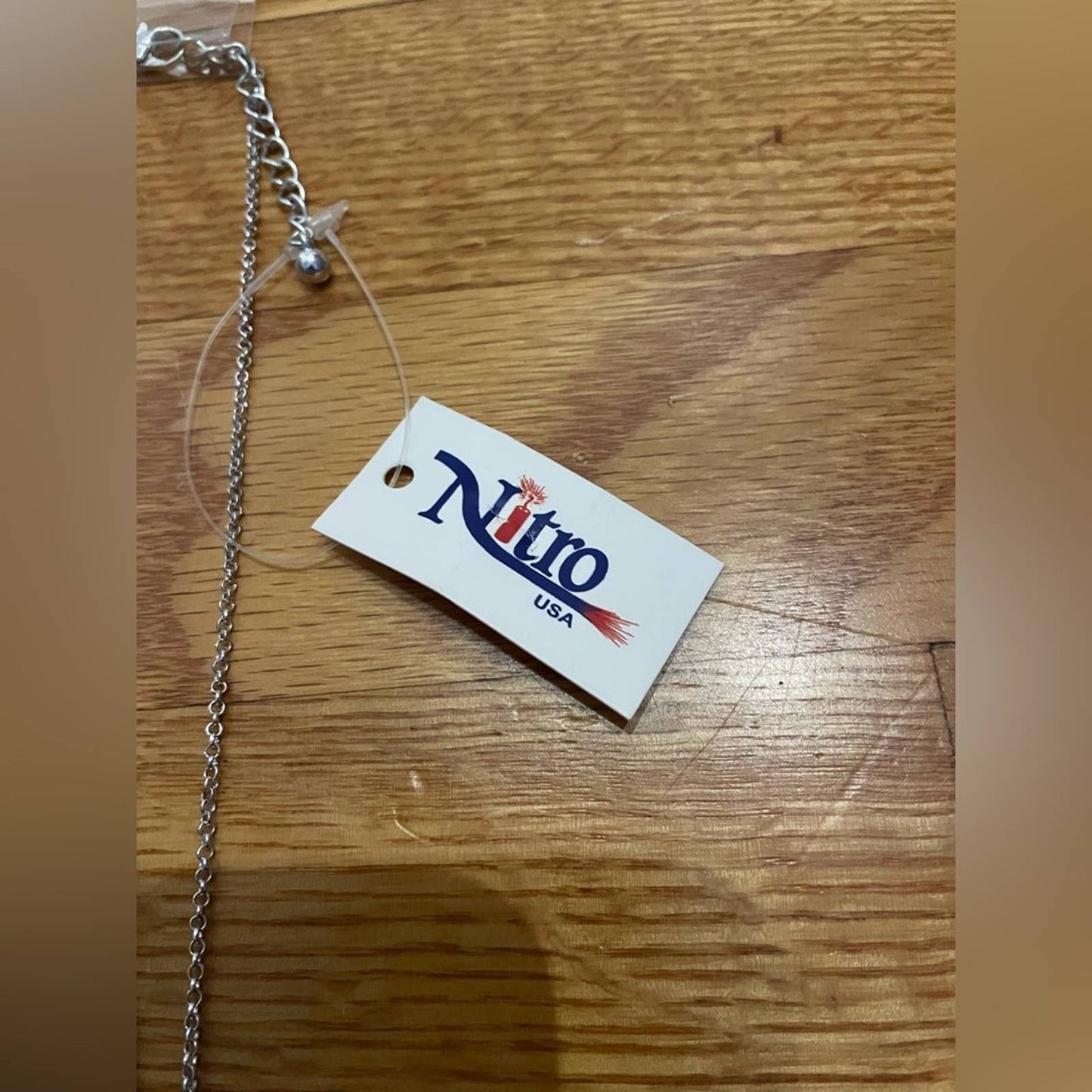 Nitro USA WV West Virginia Home State Outline Necklace