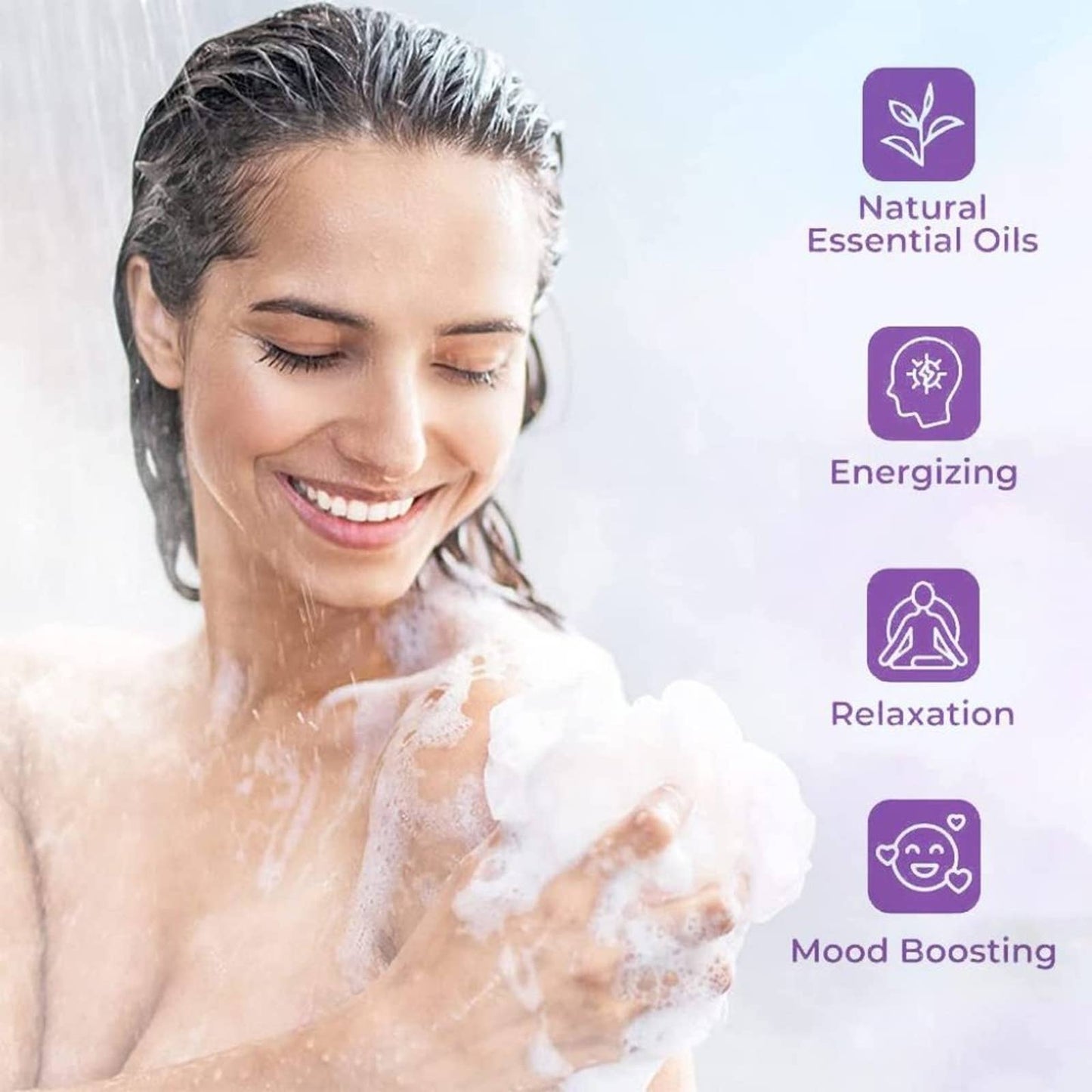 Shower Steamers Aromatherapy - 8 Pcs Bath Bombs with Essential Oils