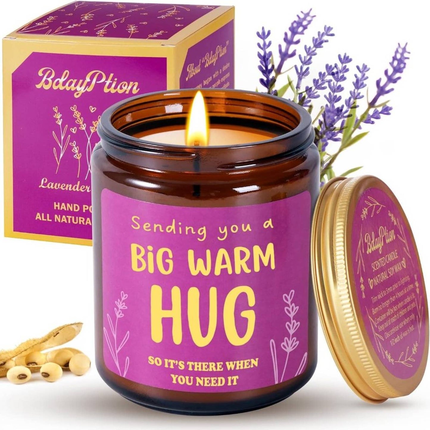 BdayPtion Thinking of You Gifts for Women, Feel Better Get Well Relaxing