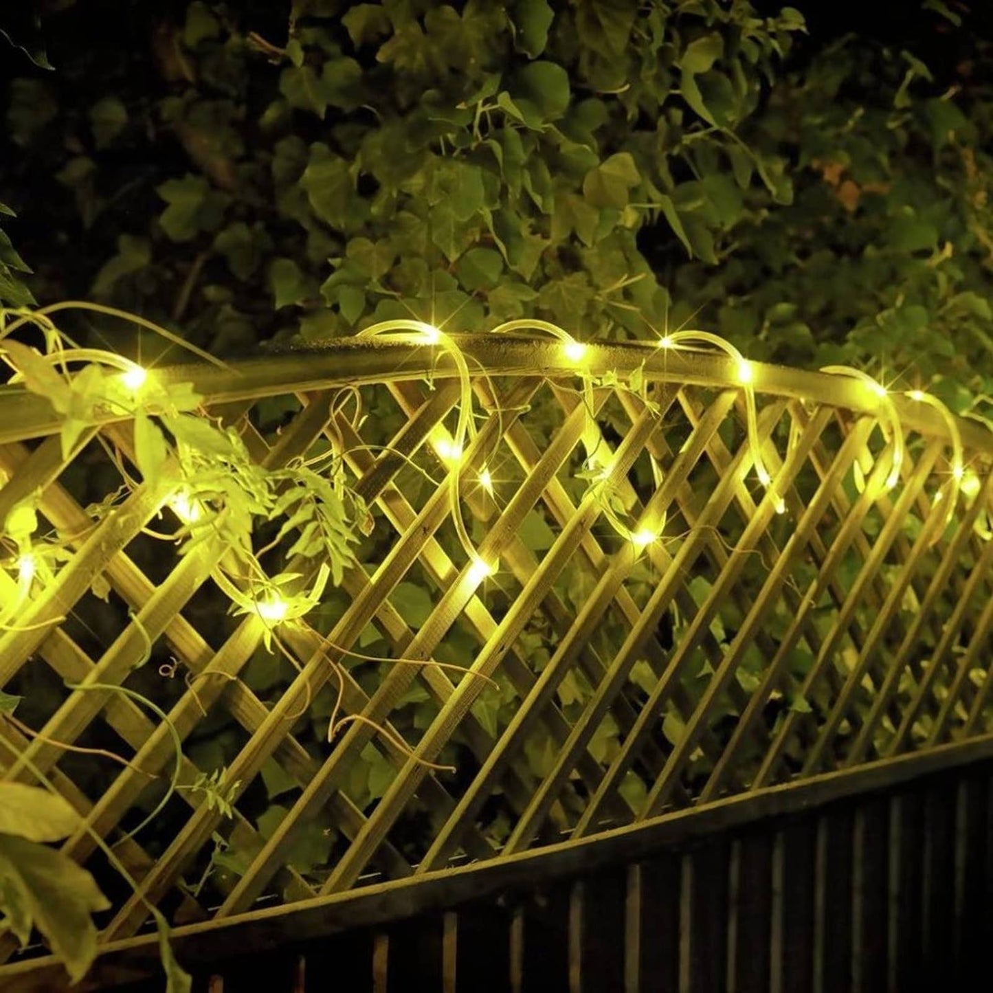 Solar Rope Light Waterproof IP65 39FT 100LEDs Outdoor LED Solar Outdoor