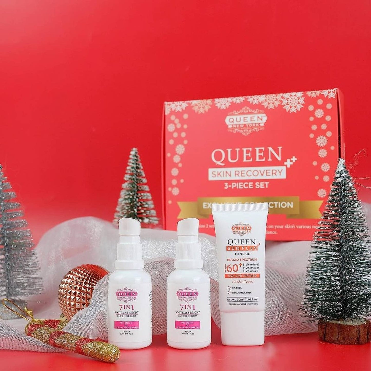 QUEEN SUN PLUS | TONE UP Sunscreen SPF 60 Primer-Anti Aging 1.05 fl. oz.