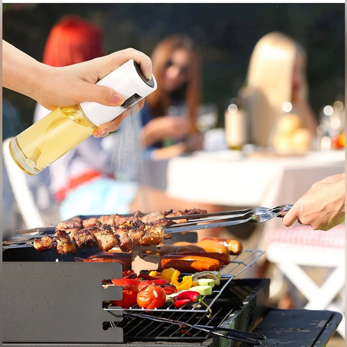 SweeHo Oil Sprayer for Cooking, Food-Grade Olive Oil Sprayer Mister 120ml
