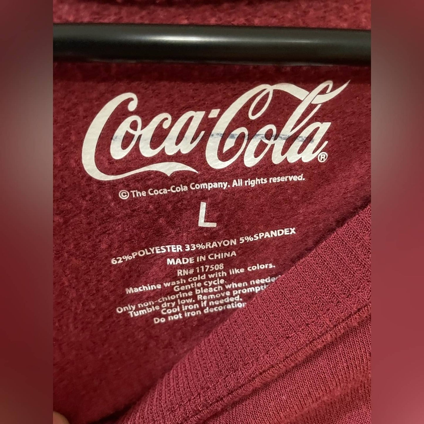 LG Coca-Cola Red Long Sleeve