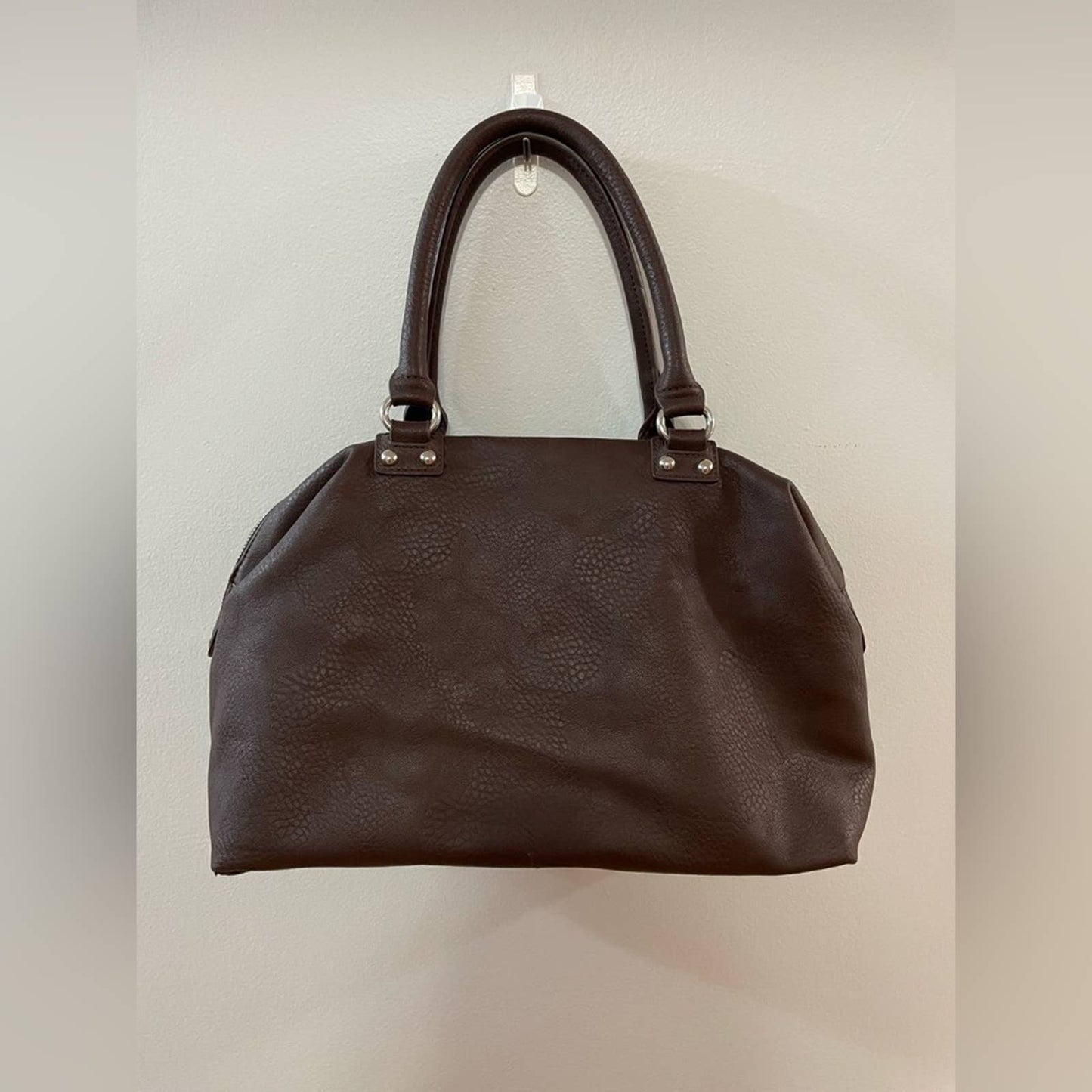 Charming Charlie Brown Studded Handbag