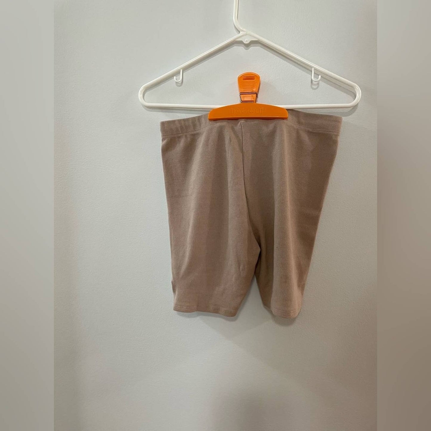 LG Tan Disney Mickey & Friends Ribbed Shorts
