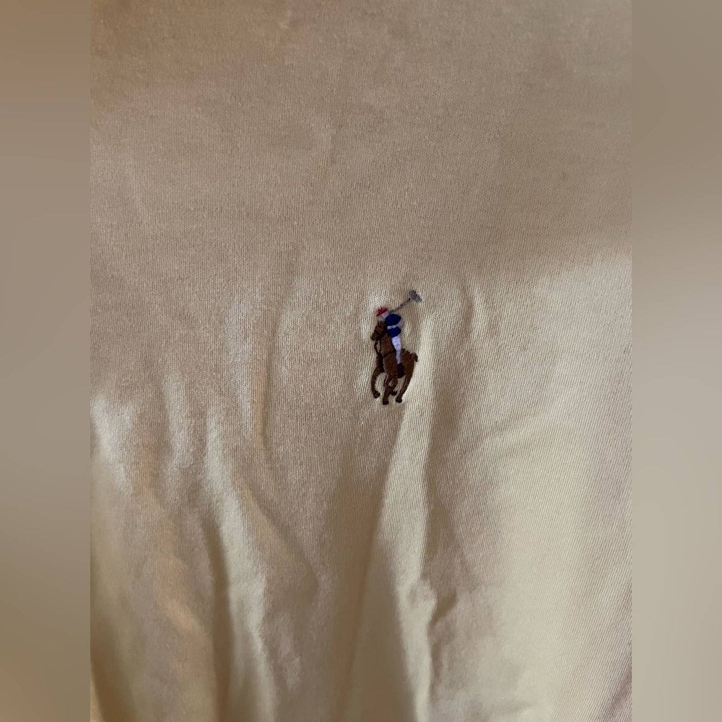 XL Polo Ralph Lauren Yellow Polo Shirt