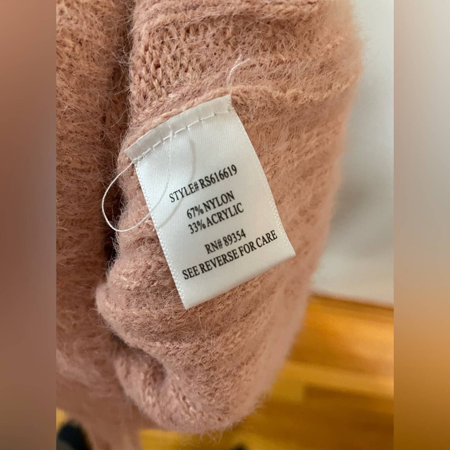 LG Pink Forever 21 Cropped/Ribbed Sweater